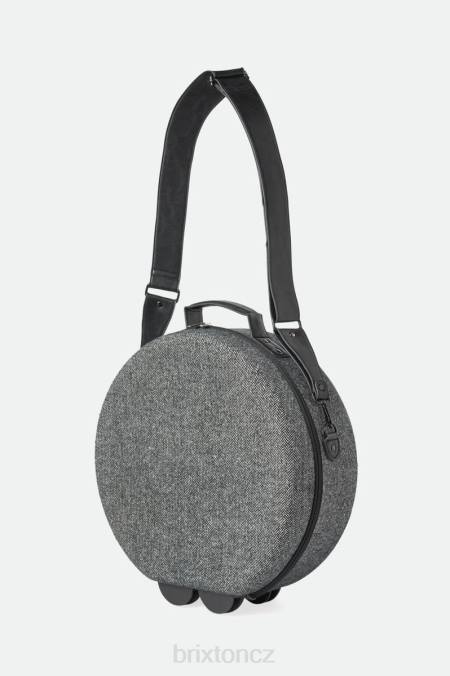 šedá/černá Brixton unisex udělal správné cestovní pouzdro fedora 4DHP345 Příslušenství