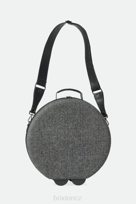 šedá/černá Brixton unisex udělal správné cestovní pouzdro fedora 4DHP345 Příslušenství