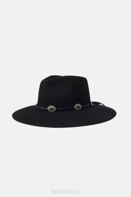 Černá Brixton unisex nastavitelný pásek na západní klobouk 4DHP362 Příslušenství