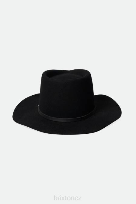 Černá Brixton unisex whisky říční kovbojský klobouk 4DHP206 Příslušenství