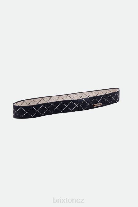 černá/bílá Brixton unisex udělal správné stretch fit klobouk band 4DHP358 Příslušenství
