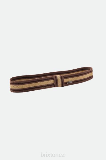 hnědá/hnědá Brixton unisex udělal správné stretch fit klobouk band 4DHP357 Příslušenství
