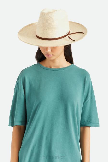 přírodní Brixton unisex sedona slaměný rezervní kovbojský klobouk 4DHP207 Příslušenství