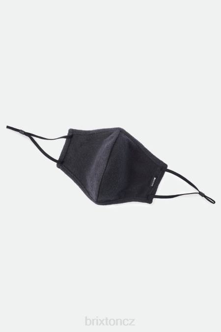 Černá Brixton unisex arktická fleecová maska ​​na obličej 4DHP393 Příslušenství