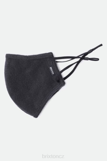 Černá Brixton unisex arktická fleecová maska ​​na obličej 4DHP393 Příslušenství