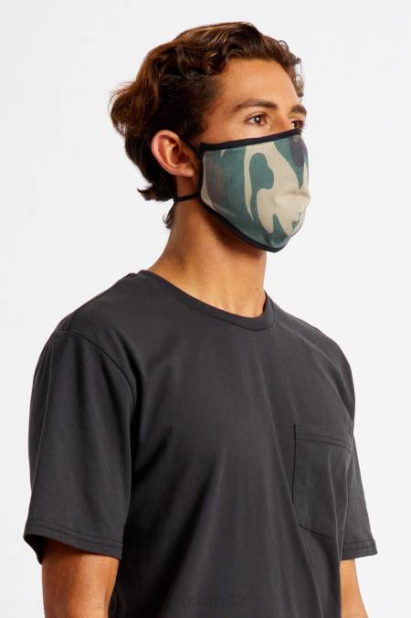 kamufláž Brixton unisex antimikrobiální 4směrná strečová maska ​​na obličej 4DHP388 Příslušenství
