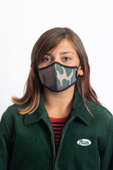 kamufláž Brixton unisex antimikrobiální maska ​​pro mládež 4DHP410 Příslušenství