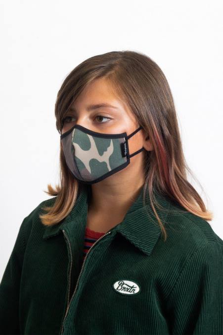 kamufláž Brixton unisex antimikrobiální maska ​​pro mládež 4DHP410 Příslušenství