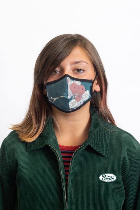 květinový Brixton unisex antimikrobiální maska ​​pro mládež 4DHP409 Příslušenství