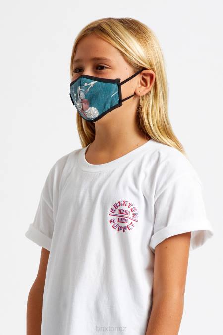 květinový Brixton unisex antimikrobiální maska ​​pro mládež 4DHP409 Příslušenství