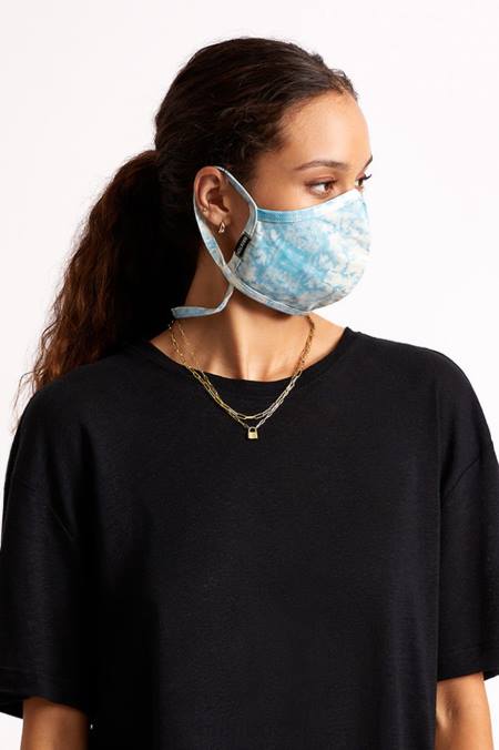 mytí modrým sluncem Brixton unisex vše maska ​​na obličej 4DHP382 Příslušenství