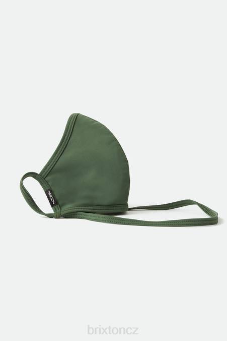 olivová/černá Brixton unisex vše maska ​​na obličej 4DHP380 Příslušenství