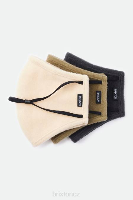 vojenská oliva Brixton unisex arktická fleecová maska ​​na obličej 4DHP394 Příslušenství