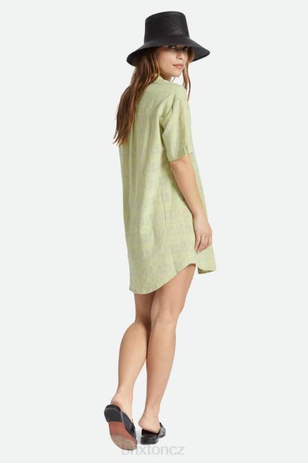 hruška Brixton ženy leon s/s overshirt šaty 4DHP422 oděv