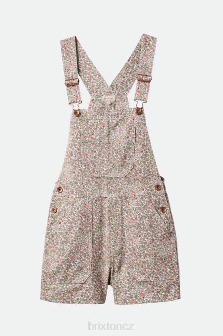 bílé květinové Brixton ženy costa short celkově 4DHP486 oděv