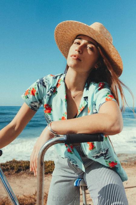 kanálová modrá Brixton ženy bunkr paradise s/s tkaný 4DHP418 oděv