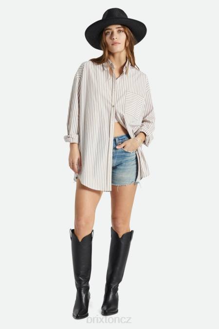 mojave Brixton ženy sidney oversized l/s tkaný 4DHP451 oděv