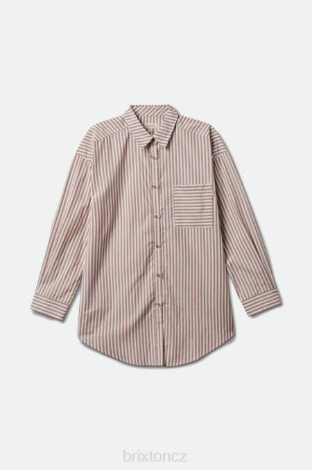 mojave Brixton ženy sidney oversized l/s tkaný 4DHP451 oděv