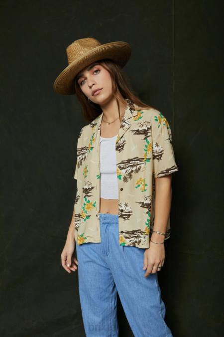 safari Brixton ženy bunkr paradise s/s tkaný 4DHP419 oděv