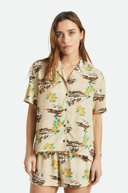 safari Brixton ženy bunkr paradise s/s tkaný 4DHP419 oděv