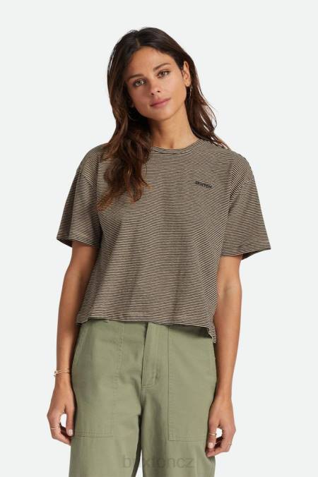 písek Brixton ženy grenada s/s skimmer triko 4DHP425 oděv