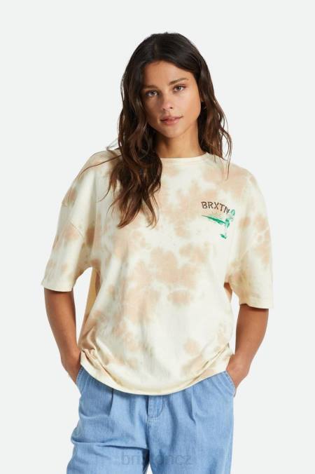 safari cloud mytí Brixton ženy oversized boyfriend triko super 4DHP454 oděv