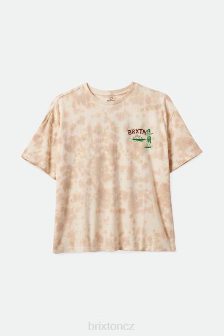 safari cloud mytí Brixton ženy oversized boyfriend triko super 4DHP454 oděv