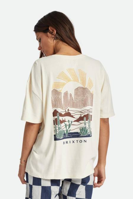 whitecap Brixton ženy kultivovat oversized boyfriend triko 4DHP426 oděv