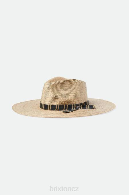 přírodní/multi Brixton ženy leigh slaměná fedora 4DHP523 Příslušenství